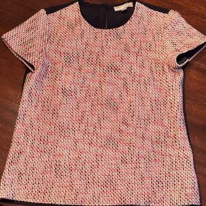 Banana republic woven pattern blouse